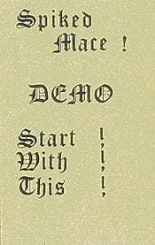 Start with this