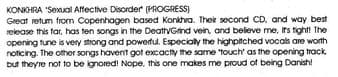 Konkhra’s Explosive Return with 'Sexual Affective Disorder'