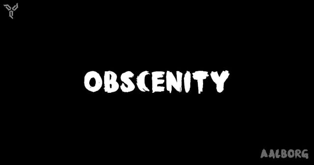 Obscenity